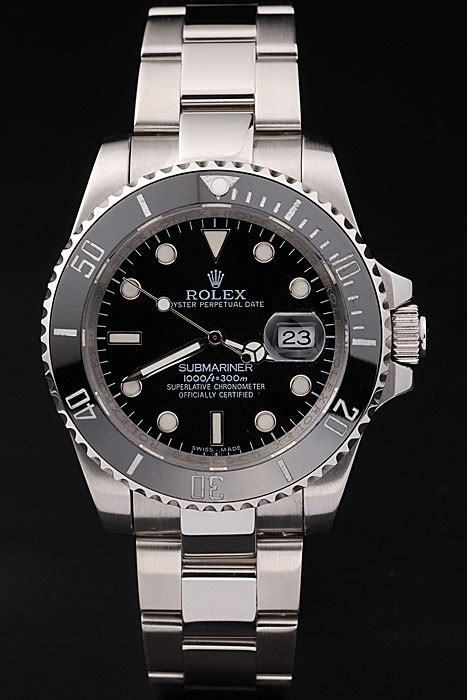 rolex submariner black ceramic tachymeter black dial en58689